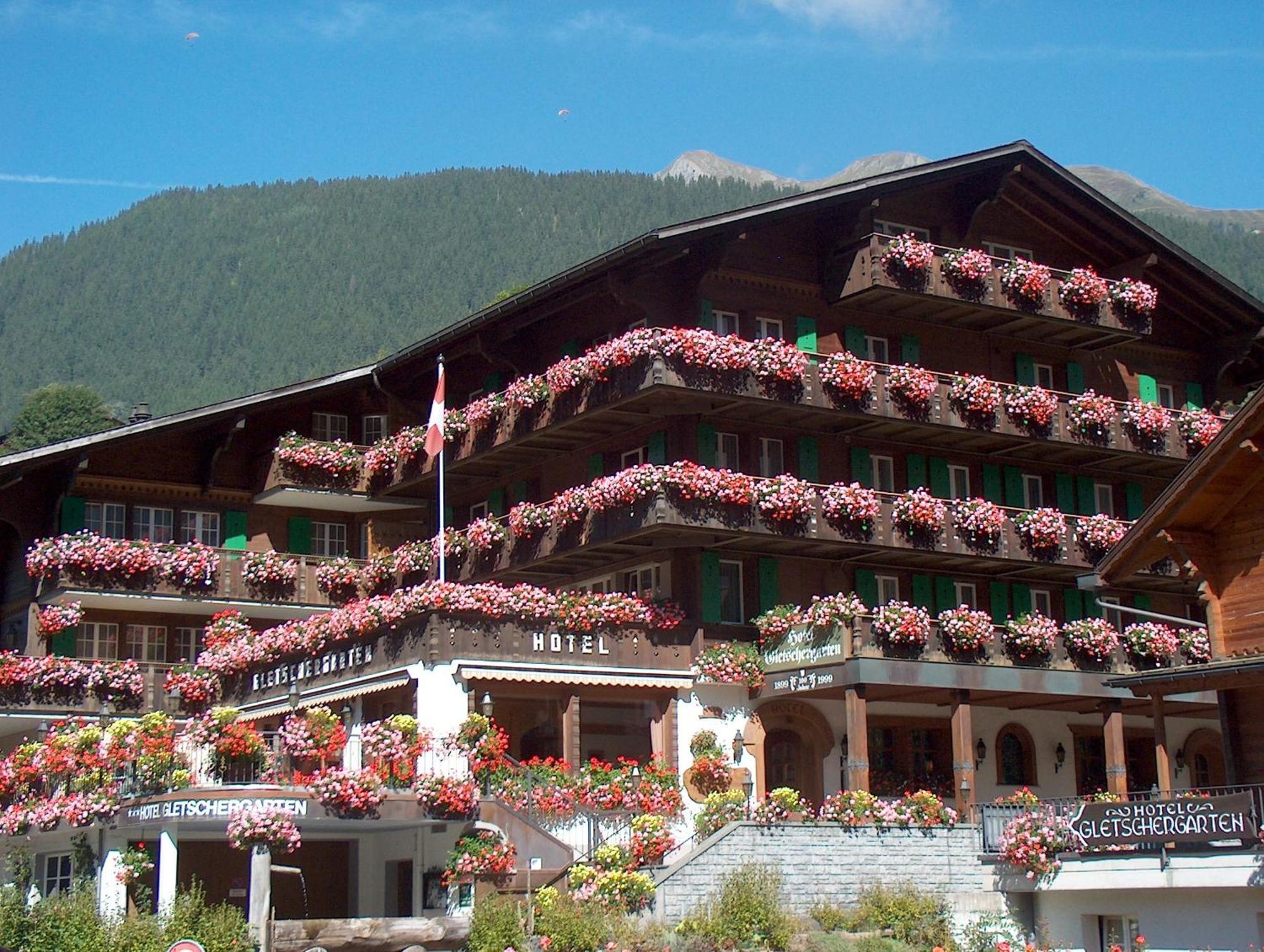 Hotel Gletschergarten Grindelwald Exterior foto